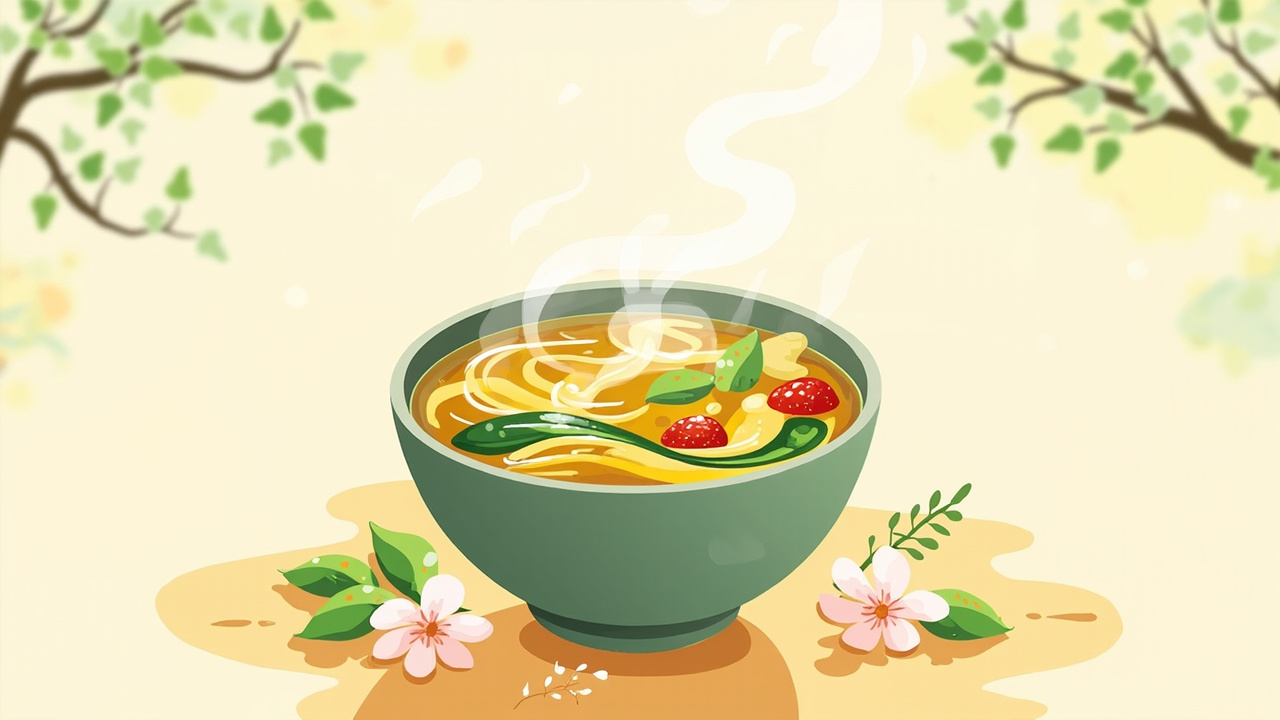 春季养生汤:春季健康饮食的秘密,探索传统汤品的益处
