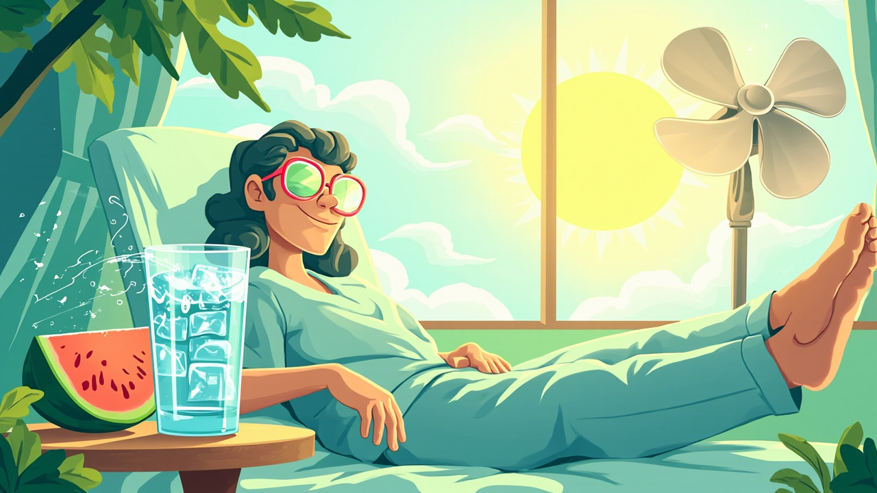 夏季消暑指南:如何在炎热天气中保持凉爽, Summer Cooling Down: Essential Tips for Beat the Heat