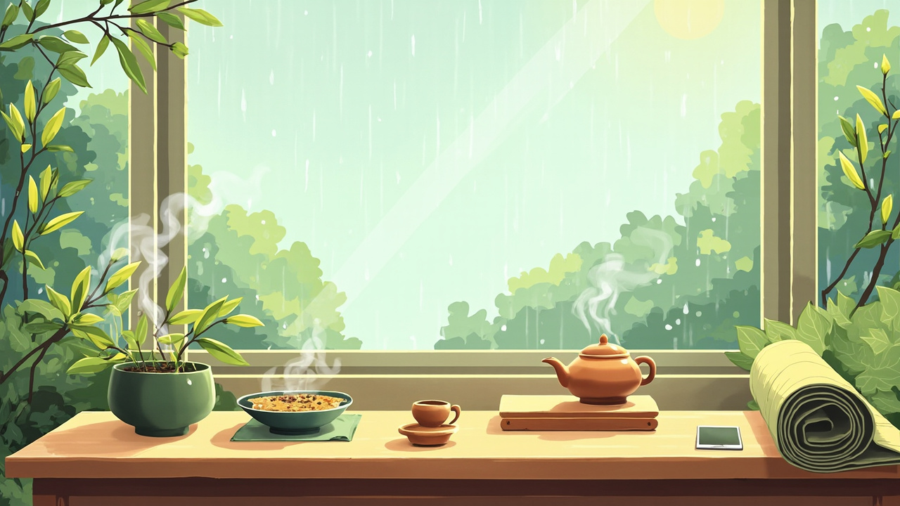 雨水养生:传统智慧与现代生活融合