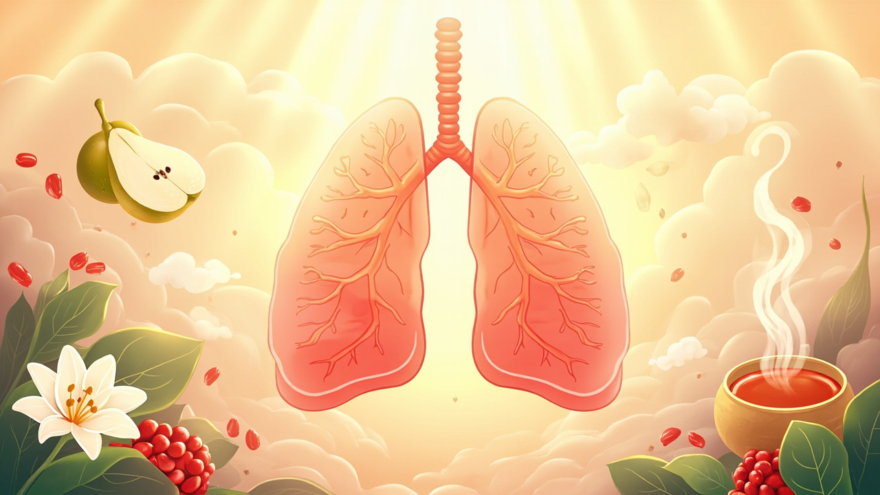 润肺止咳:中医养生的智慧,缓解呼吸道不适的自然方法
